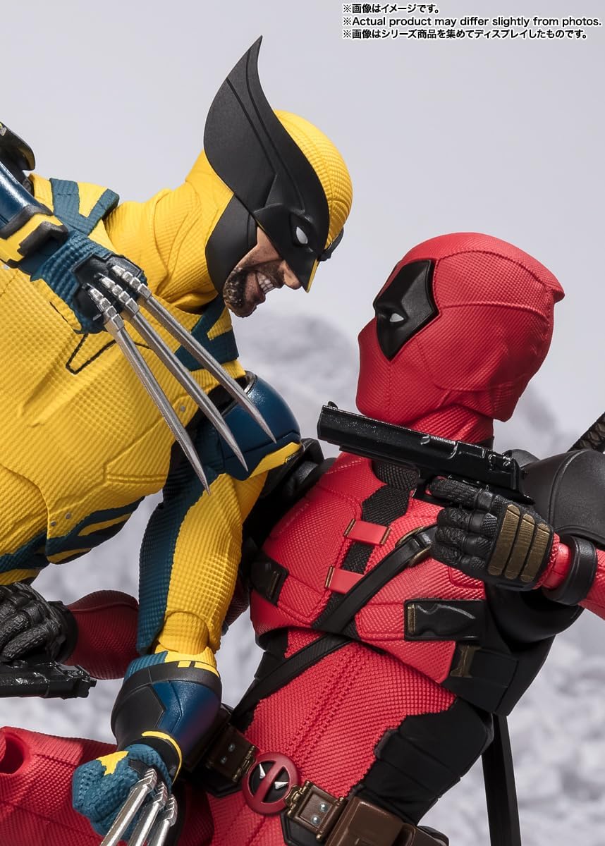 TAMASHII Nations - Deadpool &amp; Wolverine - Wolverine, Figura de...