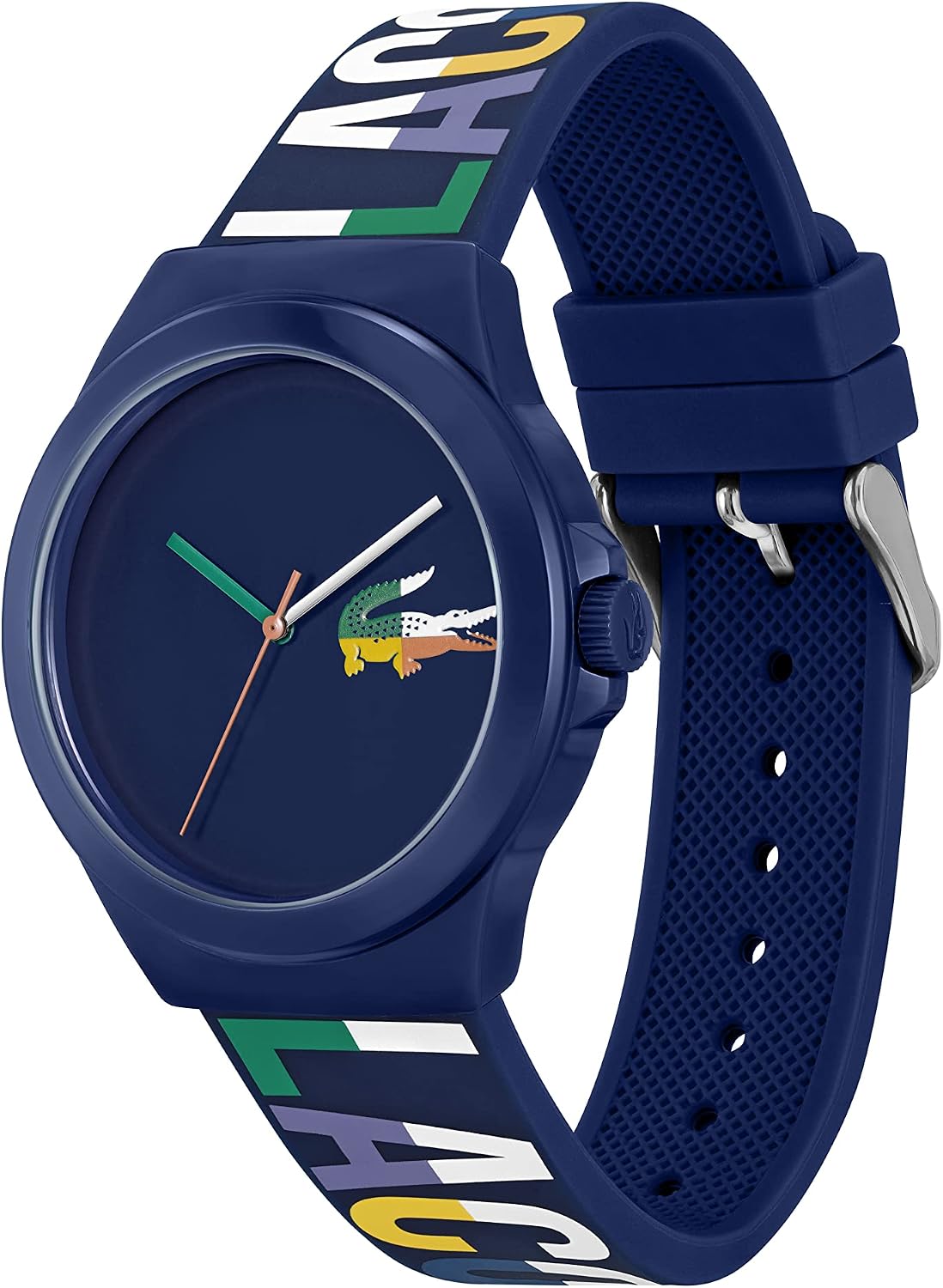 Lacoste Neocroc Reloj de Caballero Quartz - Reloj de Puño Multicolor