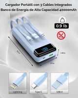 Eliegntist Cargador portátil 40000mAh Power Bank - PD 22.5W Paquete...