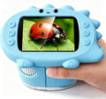 Microscopio digital portátil 1000X para niños juguete de ciencia (azul)
