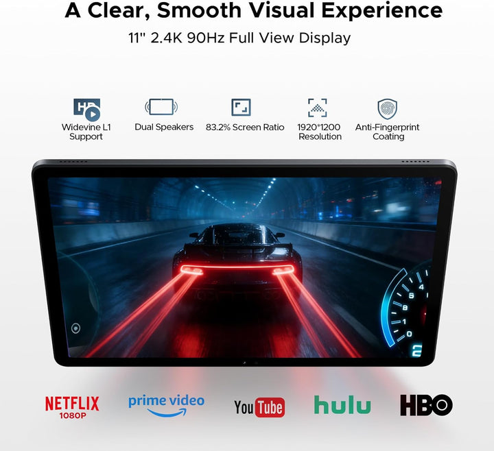 Luzglo P11 Pro Tableta de 11 pulgadas con Android 16 y Gemini AI, 4...