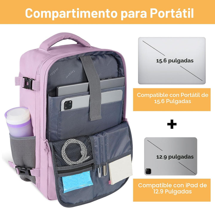 Taygeer Mochila grande para mujer, bolsa de viaje, mochila de equip...