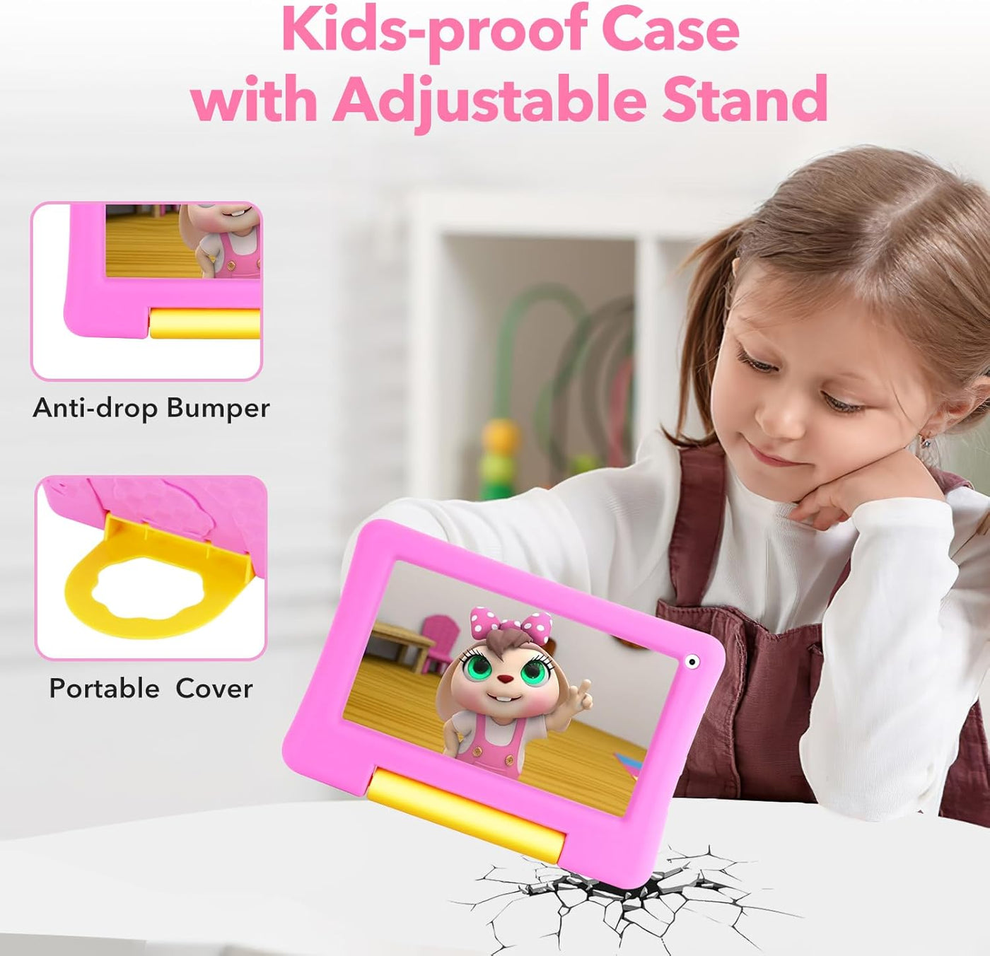 Tablet para Niños de 7 Pulgadas, Tabletas para Niños de 3 a 7 años,...