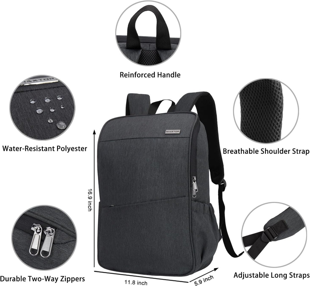 Mochila para computadora portátil MAXTOP para mujeres y hombres, mo...