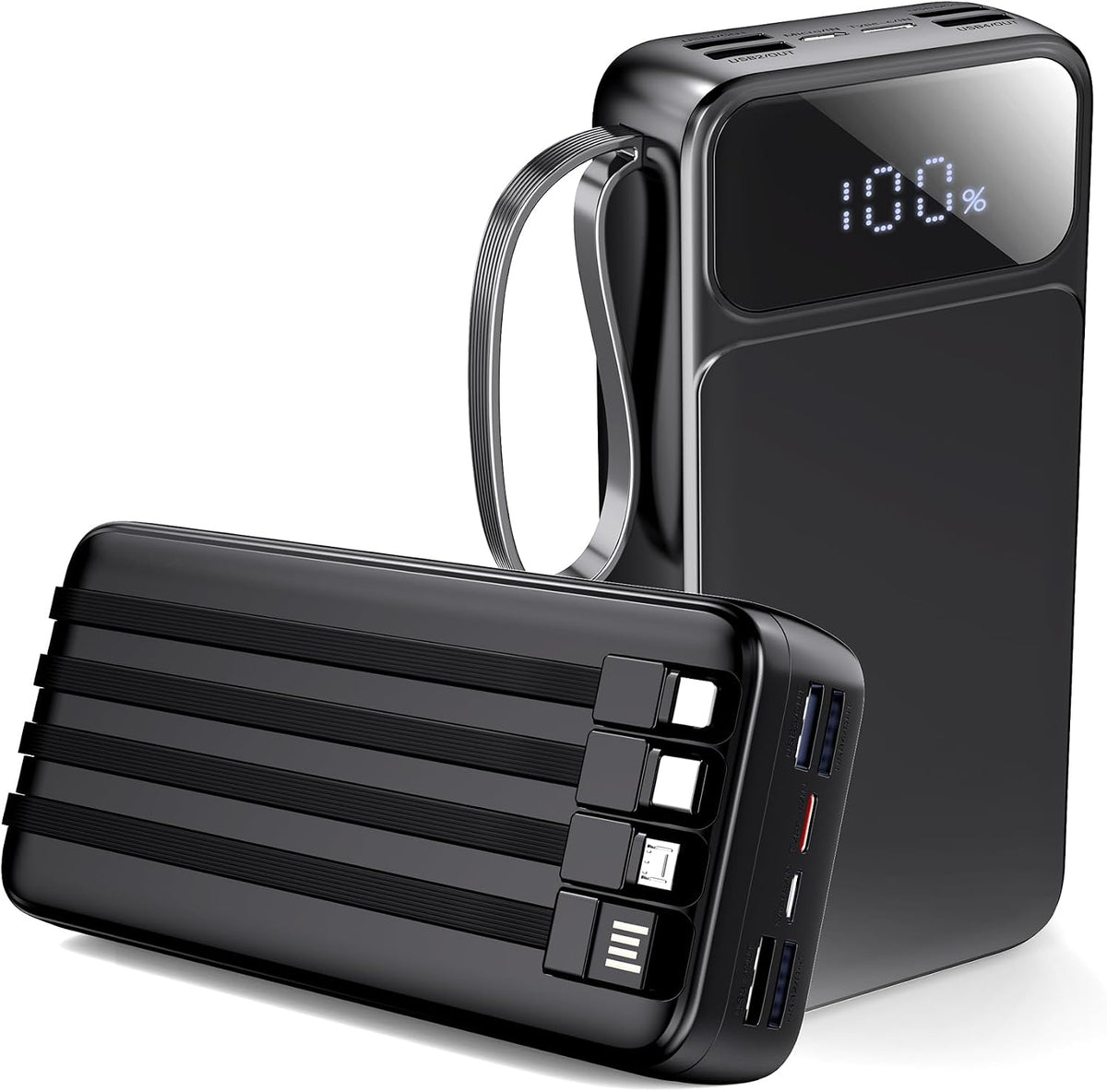 Znoyaf Power Bank - Batería portátil de carga rápida de 50000 mAh,...