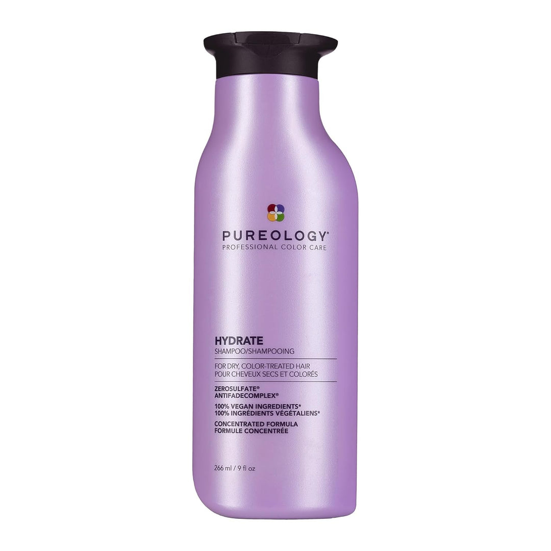 Pureology Hydrate Shampoo - For Dry or Color Treated Hair, Moisturi...