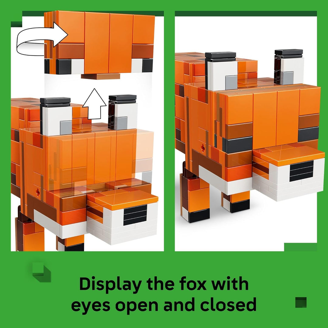 LEGO Minecraft The Fox - Juguete de construcción y
