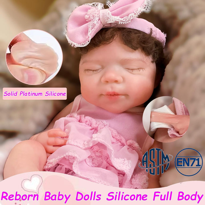 Aniiyy Muñeca Pascale de silicona suave de cuerpo completo de 13 pu...
