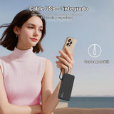 NOBIS Cargador portátil 25W 10000mAh Power Bank con cable USB-C inc...