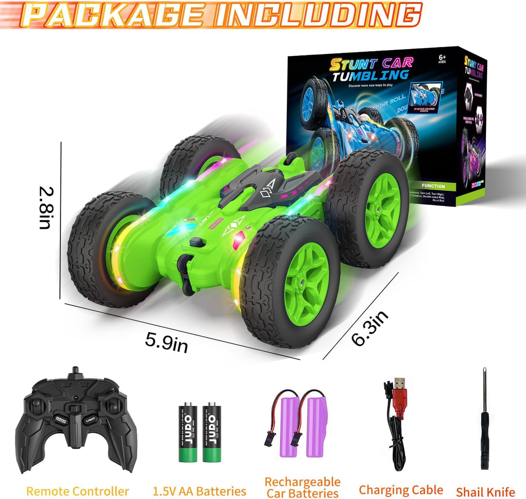 Terucle Coche de Control Remoto, Coches RC Acrobacias Juguetes de C...
