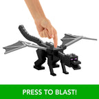 Figura de acción de dragón de Minecraft Dragón Ender de aliento de