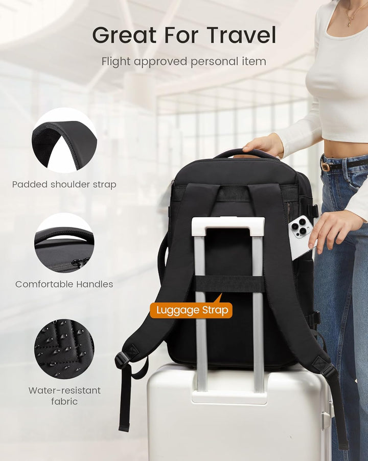 LOVEVOOK Mochila de viaje para mujeres y hombres, bolsa de viaje pa...