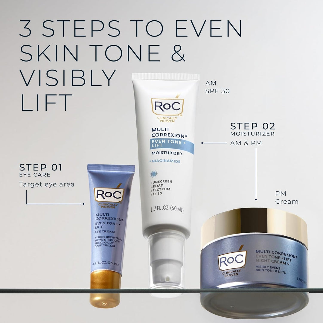 RoC Multi Correxion 5 en 1 restauradora, crema de noche antienvejec...