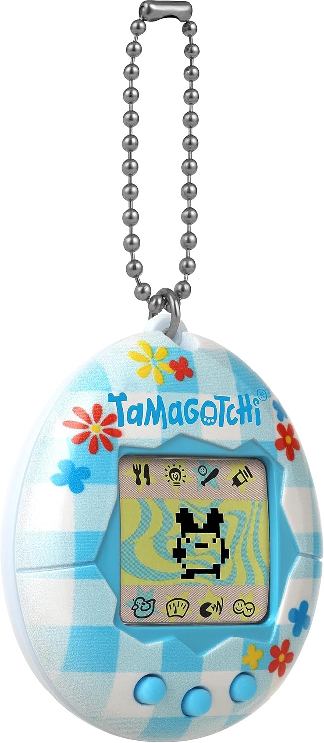 Tamagotchi original - Flor Gingham (logotipo actualizado)