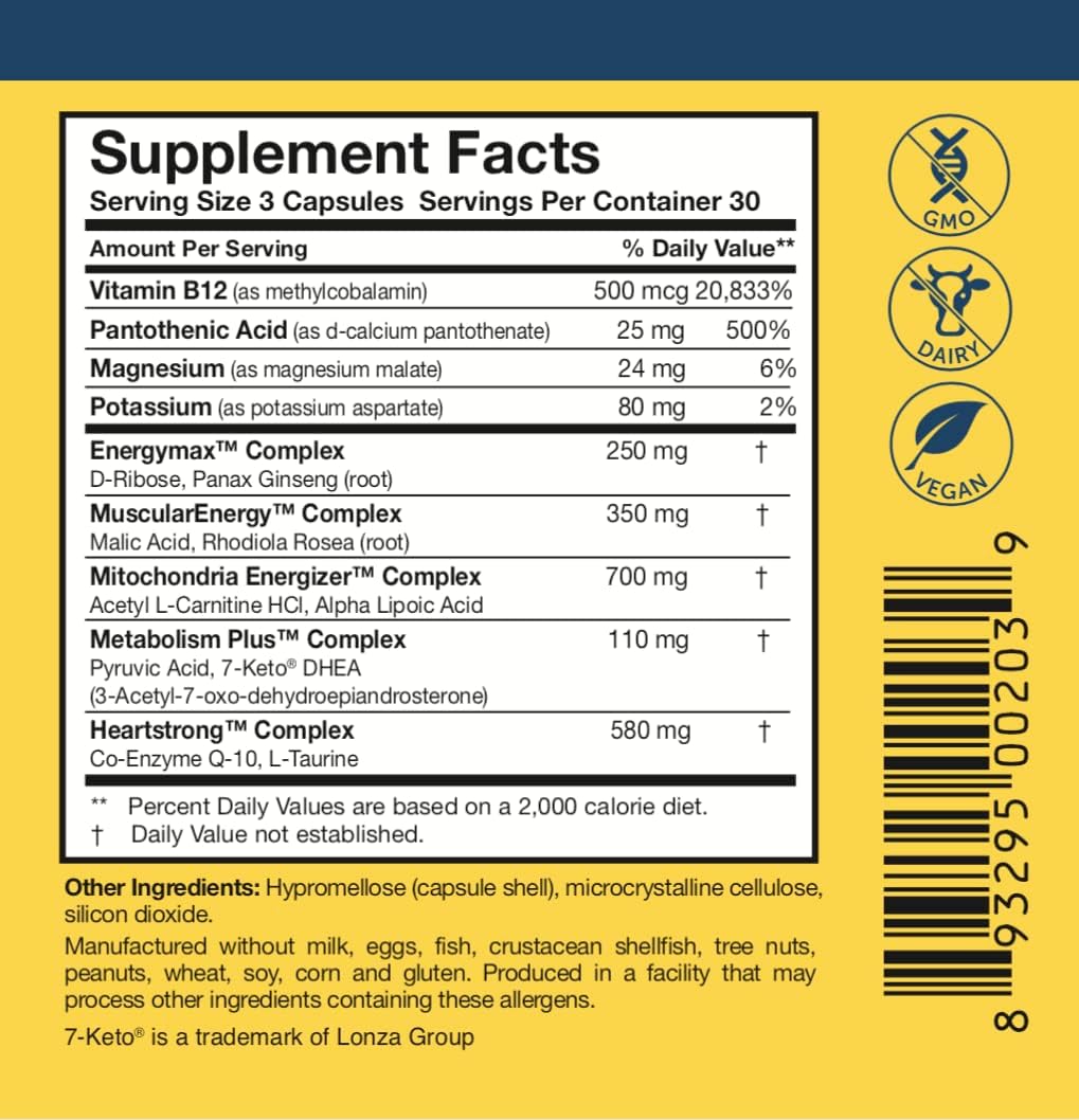 Researched Nutritionals Vitaminas para hombres y mujeres, dúo de en...