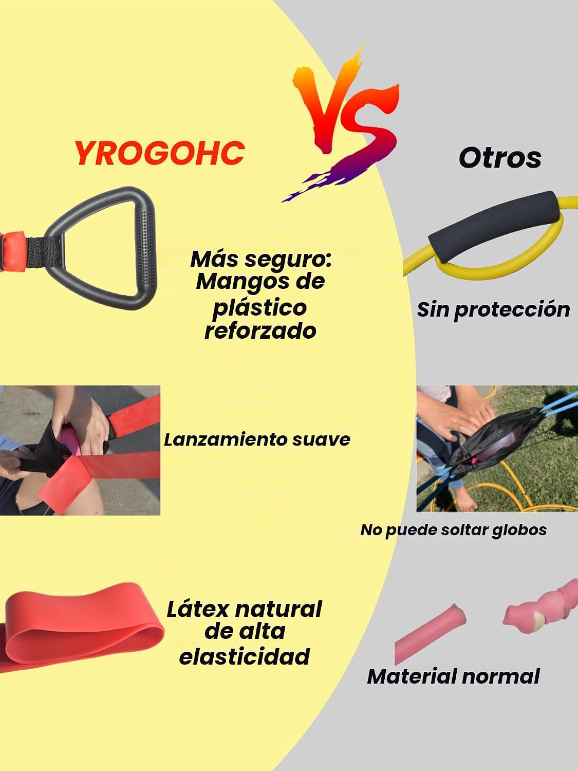 Lanzador de globos de agua resistente 500 yardas 2026 actualización