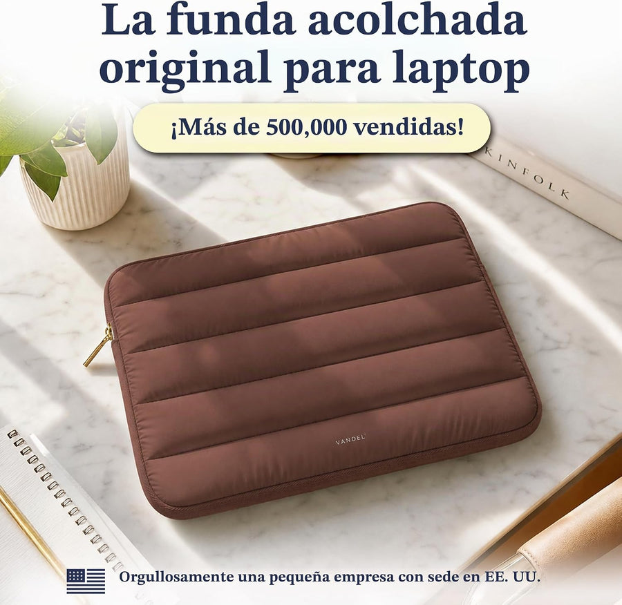 Vandel - Funda acolchada para laptop de 13 a 14 pulgadas para mujer...