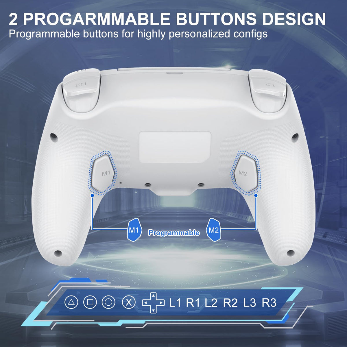 Control inalámbrico BUERTT compatible con PS5