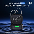 Adaptador Bluetooth KBEAR BT15 PRO IEM, módulo TWS de 5.4 Bluetooth 5.4 de 2 pines para Moondrop CHU II/Aria/Blessing, KZ ZST/AS10/ZST-X/ZSR/ES4/EDC, para Truthear Hexa/Zero (2 pines)