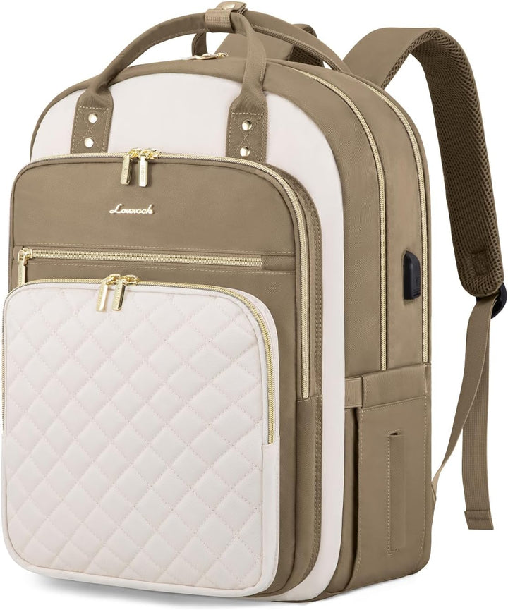 LOVEVOOK Mochila para laptop para mujer con compartimento separado...
