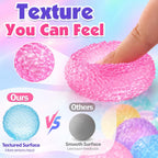 24 Pack de Pelotas Antiestrés Mini para Niños: 1.53'' Juguetes Fidget Esponjosos en Lote