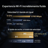 Tarjeta WiFi TP-Link 7 BE9300 PCIe Archer TBE552E | Tarjeta de red...
