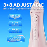 Oralfree Irrigador de agua con púas dentales - Irrigador oral inalá...