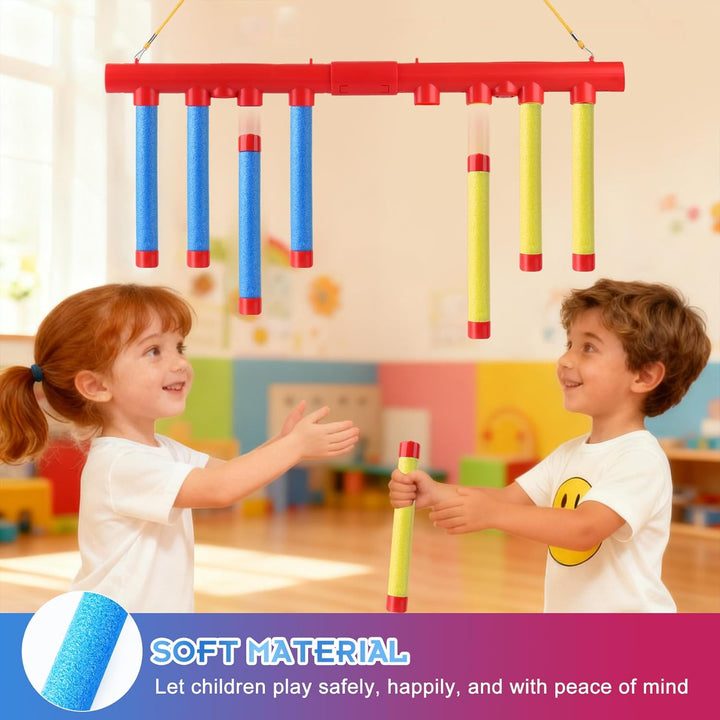 Maymalze Juego de desafío Reflex Sticks con control remoto en 3 mod...