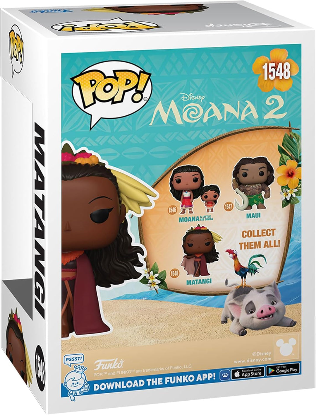 Funko POP Disney: Moana 2 - Matangi - Figura de vinilo coleccionabl...