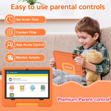 IWEGGO Tablet Android 15 para niños con estuche EVA, tablet de 10 p...