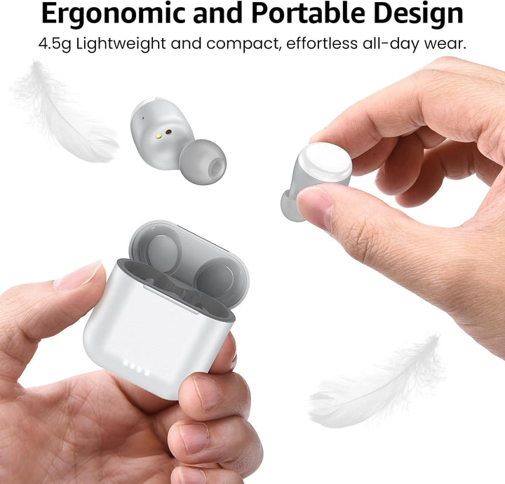 TOZO Auriculares inalámbricos T6, auriculares impermeables IPX8, so...