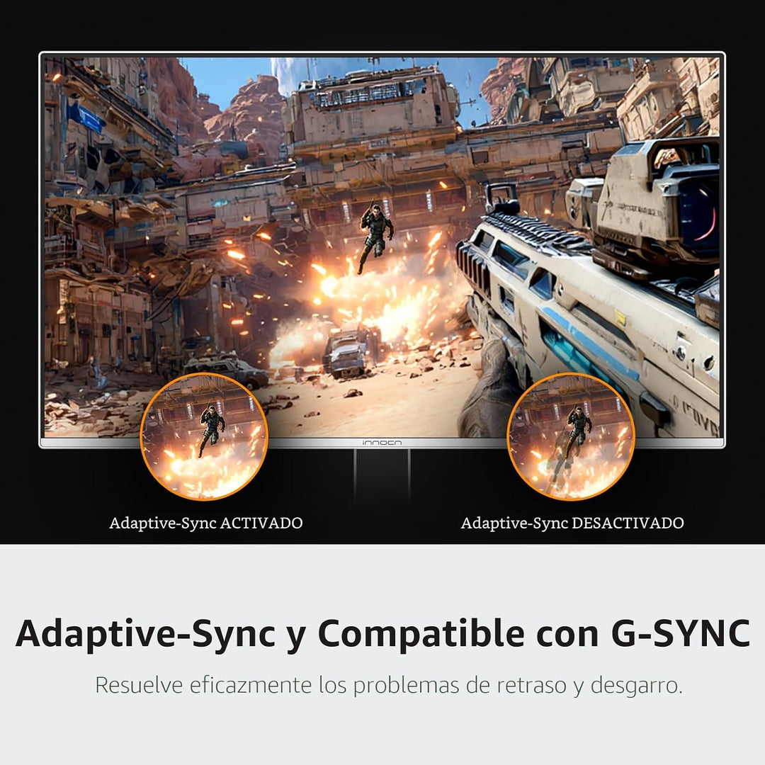 INNOCN - Monitor para juegos QD-OLED 1440P 500Hz de 27 pulgadas, co...