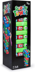 Point Games Googly Tower - Juego de torre apilable con diseño divertido, rompecabezas de desarrollo e interactivo, habilidades estabilizadoras de pruebas, a partir de 3 años