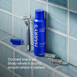 Harry's Kit de afeitado Plus para hombres, mango premium, 5 car...