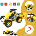 Choopheme 10 en 1 Juguetes STEM para niños de 5 6 7 8 9+ años, kit de bloques de construcción, proyectos de actividades STEM, juguetes para niños de 4-8 5-7 6-8 8-10 años, set creativo educativo de