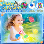 60 Piezas Pelotas de Agua Reutilizables, Globos de Agua Reutilizables para Juguetes y Juegos al Aire Libre, Juguetes de Agua para Niños y Adultos Niños y Niñas - Pelotas de Juguetes de Verano para