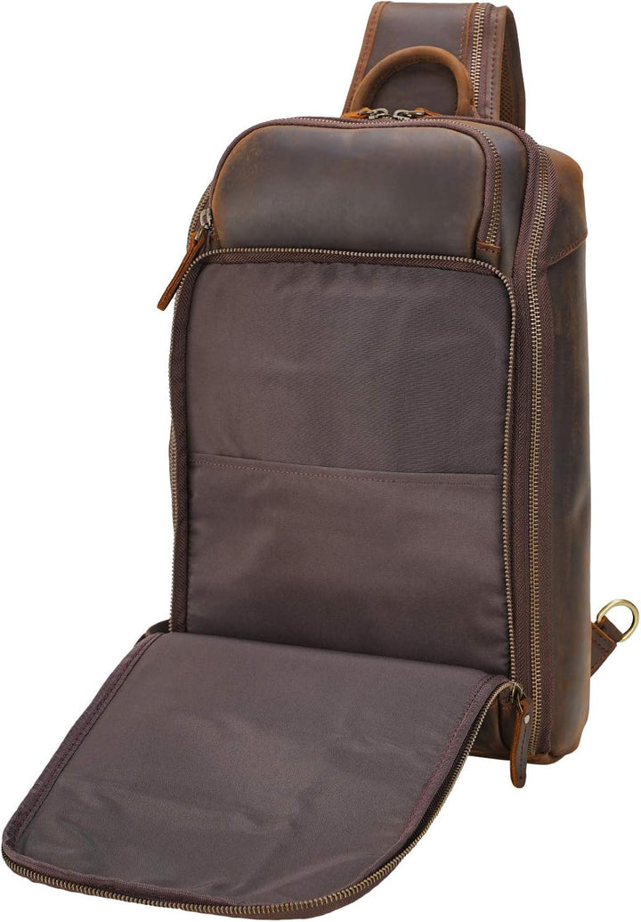 Polare - Bolso bandolera estilo moderno para hombre, para viaje\/se...