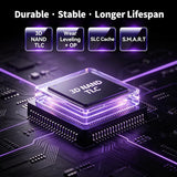Fikwot FN950 NVMe SSD PCIe Gen4x4 M.2 2280, lectura de hasta 4800 M...