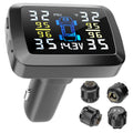 Sistema de monitoreo de presión de neumáticos, TPMS con pantalla LCD y 4 sensores