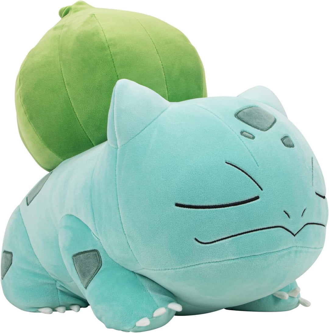 Pokémon Bulbasaur - Peluche para dormir, 18 pulgadas, felpa prémium...
