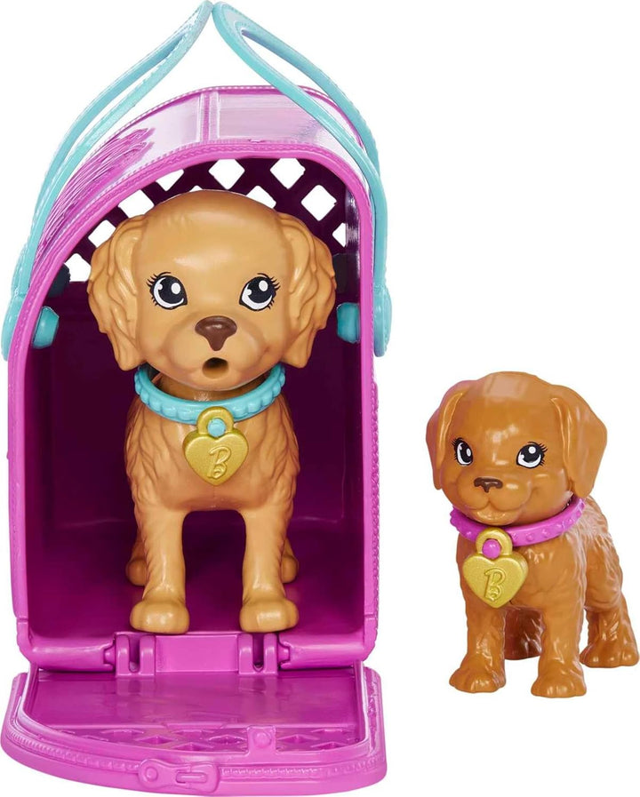 Barbie Pup Adoption Muñeca y accesorios accesorios con cambio de co...