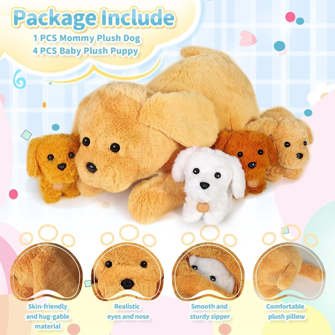 KMUYSL Juguetes de Peluche de Cachorros para Edades de 0 1 2 3 4 5...