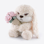 Adorable conejo de peluche de 11.4 pulgadas, ramo de rosas para abr...