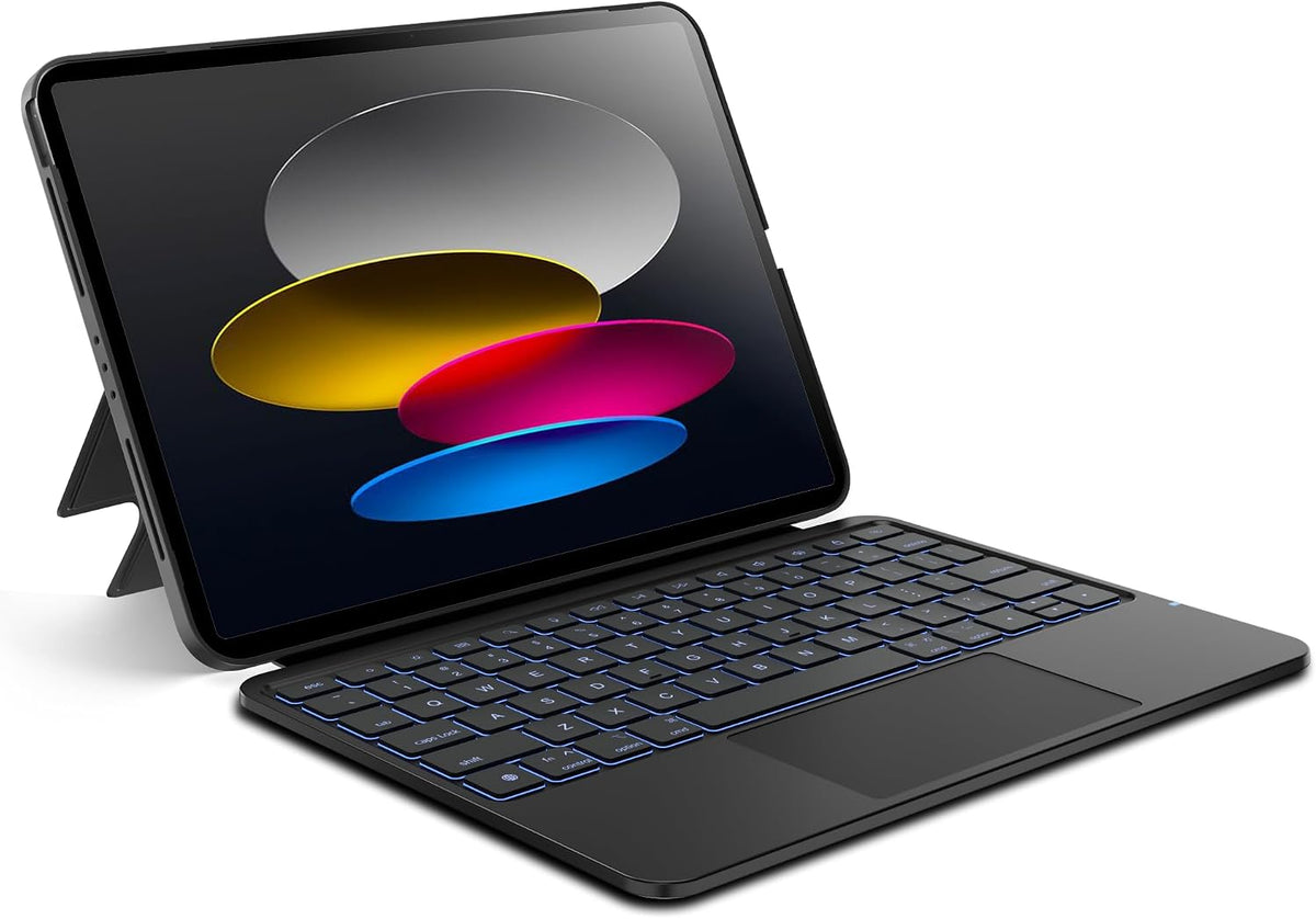 edaiser - Funda desmontable con teclado para iPad de 11ª (A16) y 10ª generación