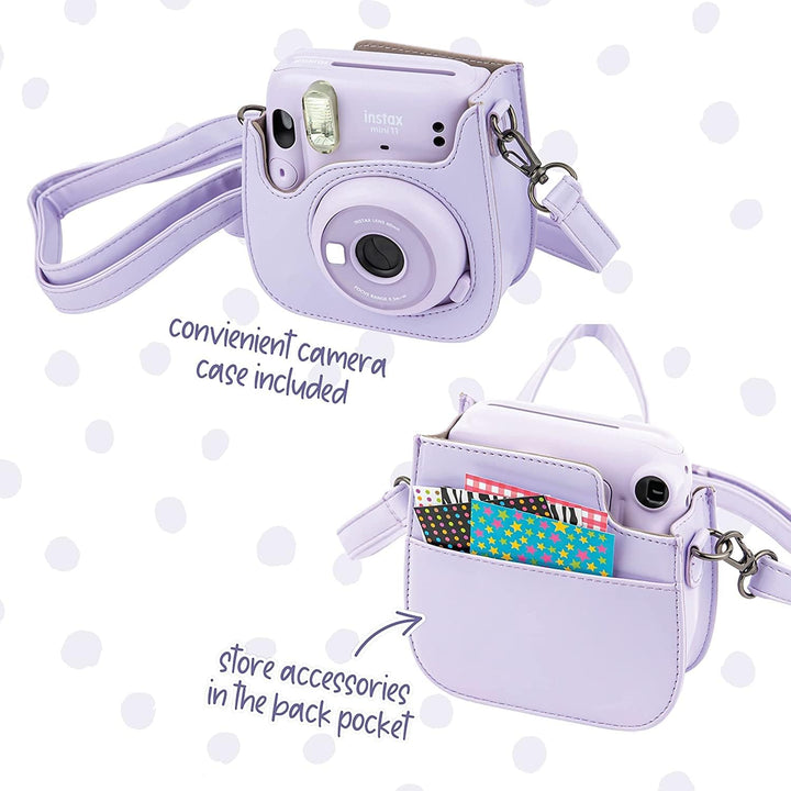 Fujifilm Instax Mini 12 - Cámara instantánea azul pastel con pelícu...