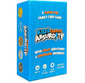Kids Create Absurdity - Juego de cartas divertido para niños, juego familiar, risa hasta que llores, un divertido juego de cartas para rellenar el espacio en blanco para edades de 6 a 12 años