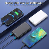 [Paquete de 2] Cargador Portátil Power Bank 10000mAh, Batería Exter...