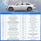 GUNHYI - Cobertor para automóvil para todo tipo de clima, impermeable, ajuste universal, para modelos sedán