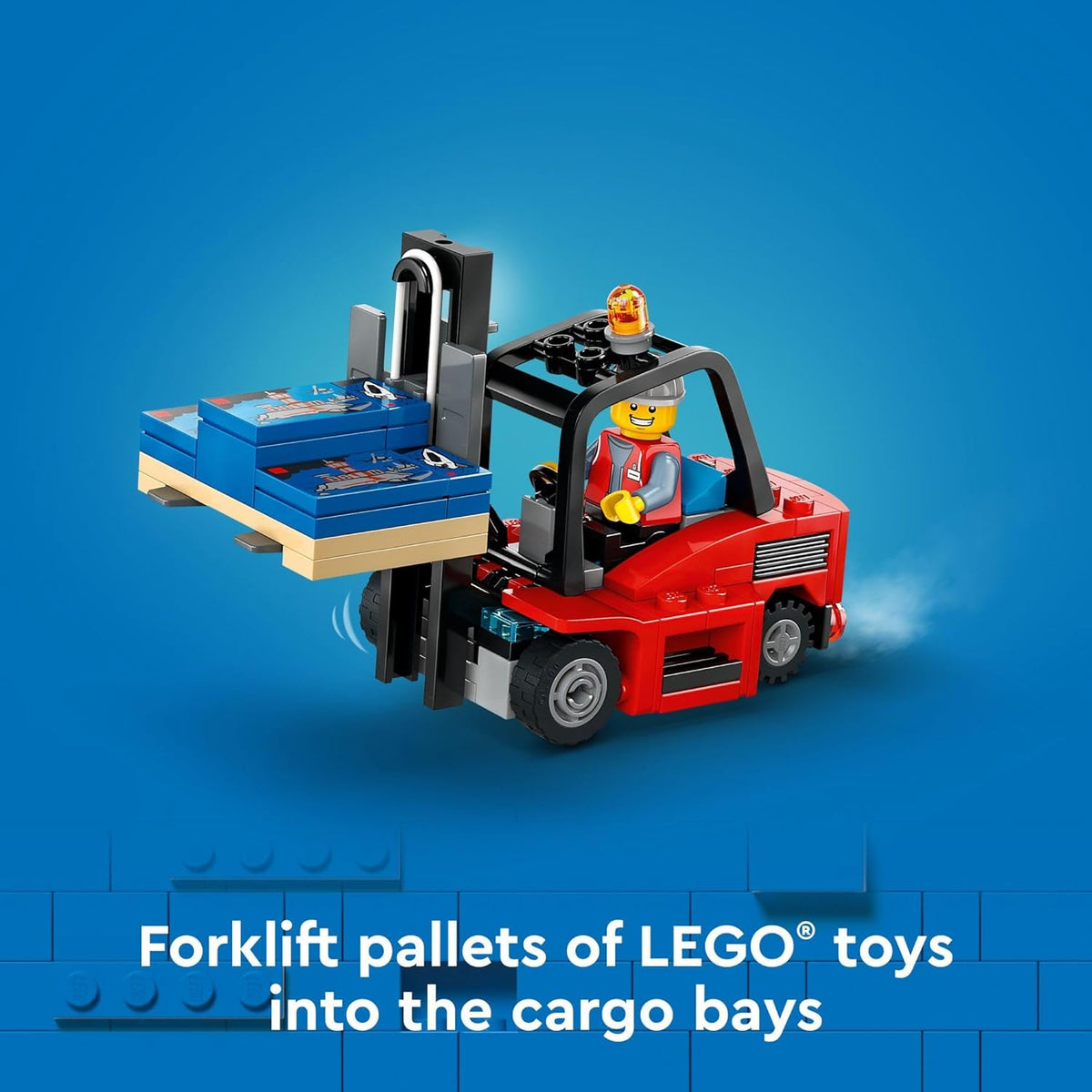 LEGO Camión de reparto amarillo de la ciudad viene con un