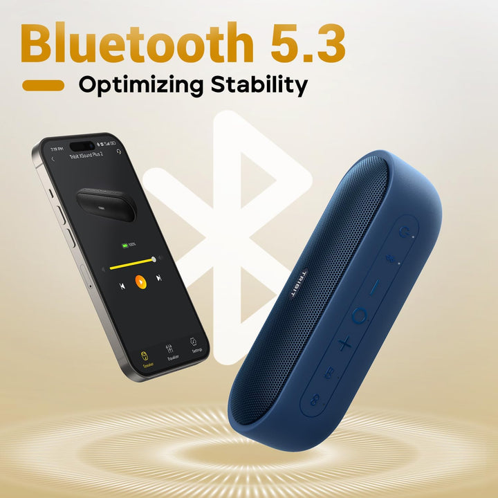 Tribit Altavoz Bluetooth portátil XSound Plus 2, altavoz inalámbric...